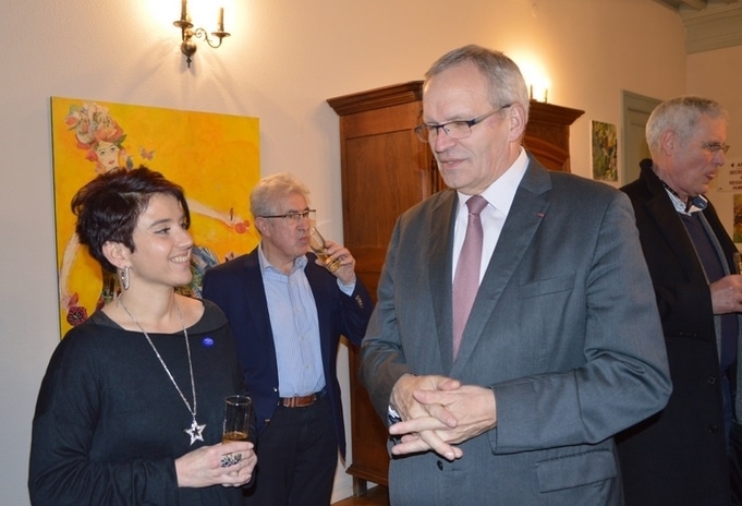 Le Président du Conseil Départemental de Moselle en visite à Novéant-sur-Moselle