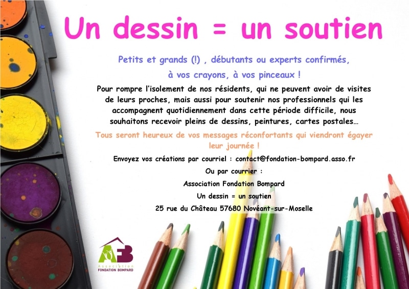 Un dessin = un soutien
